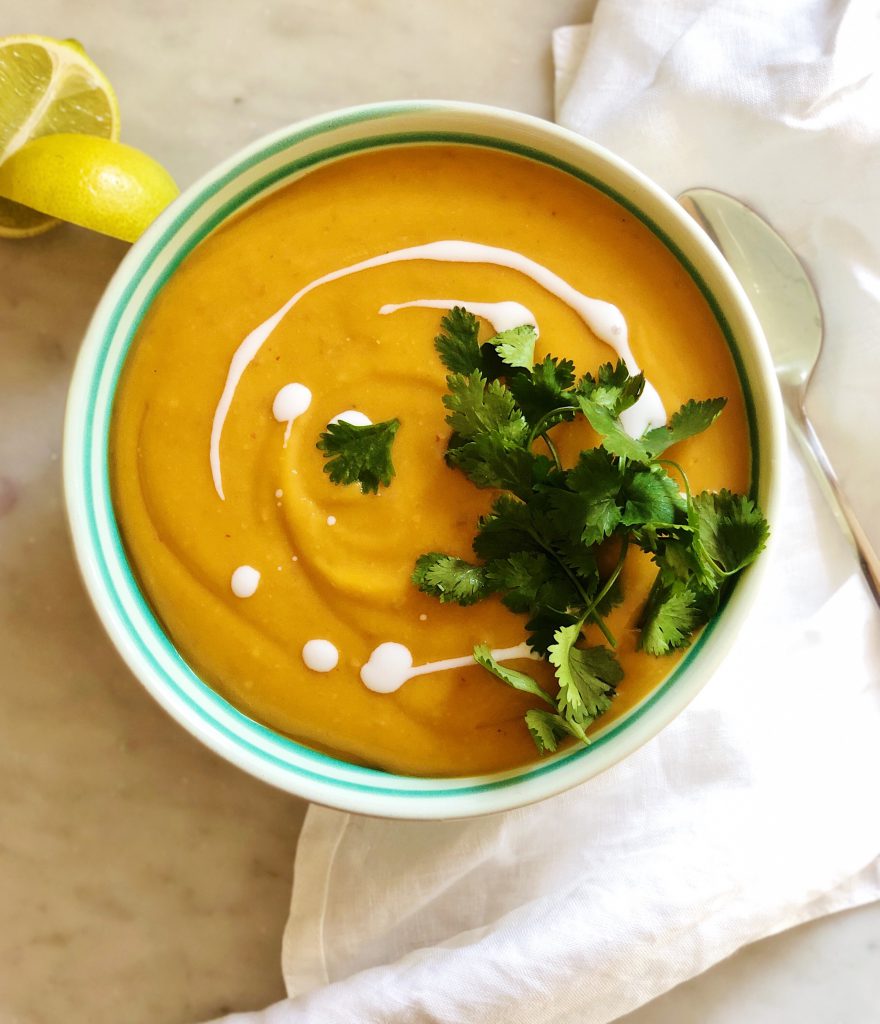 Thai Butternut Squash Soup Delizabeth