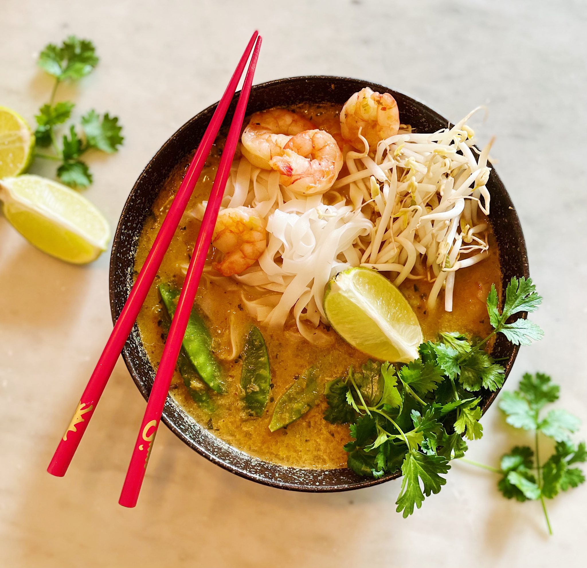 Thai Prawn Noodle Soup DELIZABETH